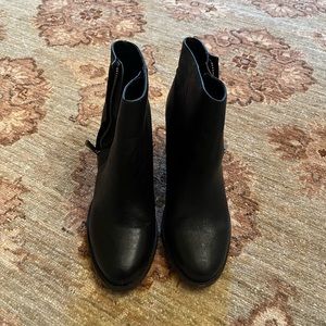 Urban Outfitter Black Leather Bootie